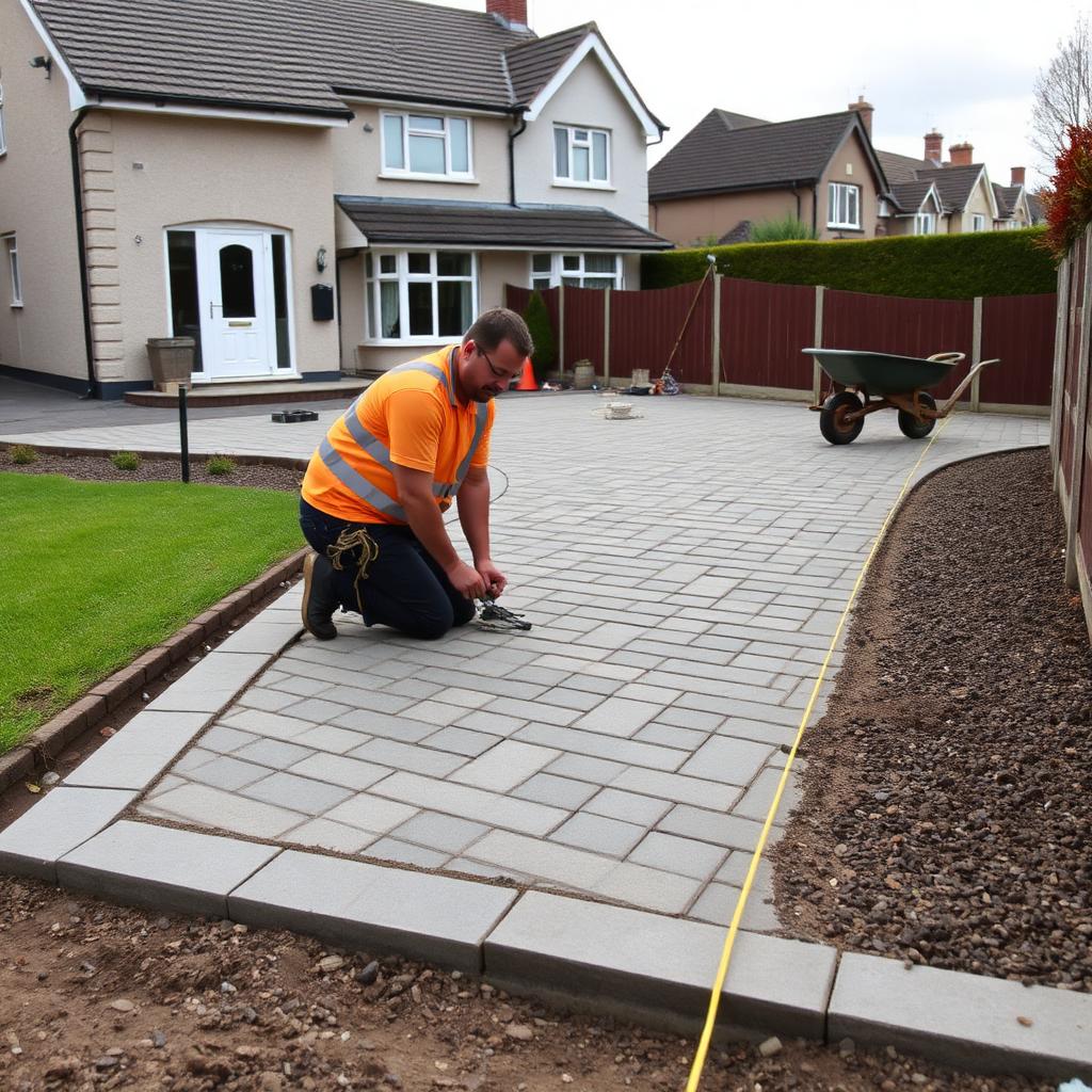 Groundworks and Driveway Repairs — recent Dublin job